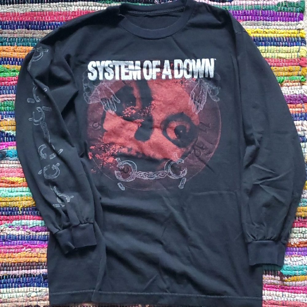 System of a Down long-sleeved tee
